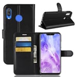 huawei Huawei Nova 3 Pu Wallet Case [Black]