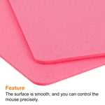 14x10" Mouse Pad, 2 Pack Soft Smooth Desk Pad Writing Mat, Pink