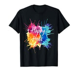 Happy Holi Indian Celebration Colors India Hindu Spring T-Shirt