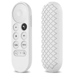 Silikone cover til Chromecast Google TV Remote - Hvid