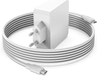 65W 61W USB-C Chargeur pour MacBook Air 2020 2019 2018 M1 13 Pouces, MacBook Pro 2020 2019 2018 2017 2016 M1 Pouces avec Câble de 2,3 Mètres/7,5Ft