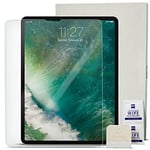 Zugu Case Screen Protector for iPad Pro 12.9 3rd / 4th / 5th / 6th Generation - Tempered Glass Scratch-Resistant Film-Fingerprint & Smudge-Resistant Protector Includes Biodegradable Installation Guide