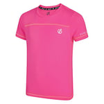 Dare 2b Buoyant Tee T-Shirt Technique Junior BUOYANT Tee Enfant Cyber Pink FR : 2XL (Taille Fabricant : 14 YR)