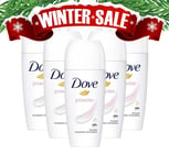 Dove Powder Roll-On Deodorant Antiperspirant 50ml 6-Pack