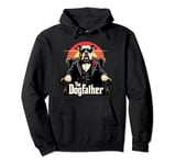 The Dogfather Canine Mafia Boss Funny Pullover Hoodie