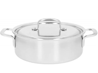 5412191183250 Deep frying pan with 2 handles and lid DEMEYERE 5-PLUS 40851-381-0