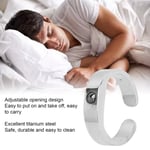 Prevent Snoring Ring Breath Aid Steel Acupressure Snoring Ring(M ) BLW