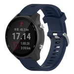 Garmin Forerunner 245 silikoninen kellonauha - Tummansininen