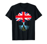 British Grown St Lucian Roots England And St Lucia Pride T-Shirt