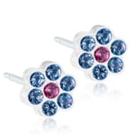 Blomdahl Örhängen MP Medical Plast Daisy 5mm Alexandrite/Rose