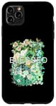 Coque pour iPhone 11 Pro Max Graphique vert béni et vert fleuri