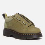 Dr. Martens Women's Woodward Lo Zip Nubuck 6-Eye Shoes - UK 5