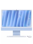 2024 Apple iMac 24 All-in-One, M4 Processor, 16GB RAM, 256GB SSD, 8‑Core GPU, 23.5” 4.5K