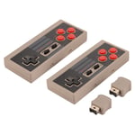 Xcsource 2 Pcs Manette De Jeu Contrôleur Joypad Turbo Sans Fil Pour Nintendo Mini Nes Édition Classique Ac1021