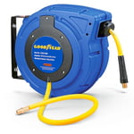 Goodyear Steel Retractable Air Compresso Hose Reel Max. 300PSI (Enclosed Retractable 3/8" X 15M)