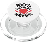 Couple Valentines Day Romantic Relationship Funny Boyfriend PopSockets PopGrip for MagSafe