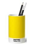 Pencil Cup Home Decoration Office Material Desk Accessories Pencil Holders Yellow PANT