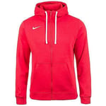 Nike Men's M HOODIE FZ FLC TM CLUB19 Sweatshirt, university red/university red/White/(white), 3XL