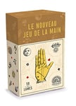 Grimaud - Le Nouveau Jeu de la Main - Cartomancie - Jeu divinatoire ludique & Moderne - Coffret de 84 Cartes