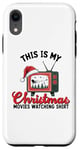 iPhone XR This Is My Christmas Movies Watching Holiday TV Vintage Case