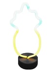 Lampe Néon Jaune Forme ananas - ZEMUP