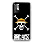 Cokitec Coque pour Xiaomi Redmi Note 10 5G Manga One Piece Tête de Mort