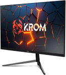 KERTZ - Moniteur Gaming 24"" LED RGB 200HZ, Temps de réponse 1ms, FullHD (1920X1080px), HDR, AMD Freesync & NVIDIA G-Sync, Système VESA 75X75, Low Blue Light/Flicker Free, HDMI, Display port, Noir