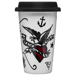 Tattoo Take Away mugg 25 cl silikonlock Sagaform