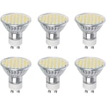 Vicloon GU10 LED 3W Spot Light Equivalent 30W Halogen Bulb, 2700K Warm White, 300LM, 120° Beam Angle, Pack of 6