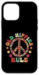 Coque pour iPhone 12 mini Old Hippies Rule Hippie Vintage Costume Hippy Travel Fan