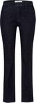 BRAX Women's Style Mary Vintage Stretch Denim Organic Cotton Jeans, Clean Dark Blue, 27W x 32L