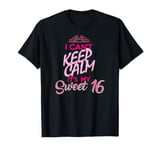 Sweet Sixteen T Shirt 16th Birthday Girls Boys Kids Tee T-Shirt