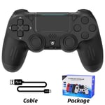 DATA FROG Bluetooth-yhteensopiva peliohjain PS4/Slim/Pro langattomalle peliohjaimelle PC Dual Vibration Joystick IOS/Androidille