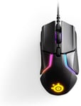 Steelseries Rival 600 USBSouris de Jeu Double Capteur Optique Truemove3+ de 12 000 Cpi Distance de Décollage de 0,05 Système de Poids Éclairage RVB(Q6)