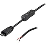 Câble de connexion USB avec interrupteur mâle, droit 2 pôles utilisés TC-2509036 TRU COMPONENTS Contenu: 1 pc(s)