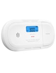 X-Sense Carbon Monoxide Detector, 5-Year Replaceable Battery Carbon Monoxide Alarms for Home, Digital LCD Display CO Alarm Detector, Peak Value Memory, XC04-R