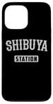 Coque pour iPhone 13 Pro Max Shibuya Gare de Tokyo Souvenir du Japon