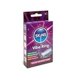 Skins Vibration Cock Penis Ring | Sensual Pulsating Stimulation Penis Ring