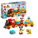 LEGO 10941 DUPLO Disney Mickey & Minnie Birthday Train, Building Toys for Toddle