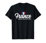 French Souvenirs Makes My Heart Skip A Beat I Love France T-Shirt