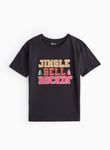 Tu Jingle Bell Rockin' Sequin Christmas T-Shirt 6 years Pink Years female