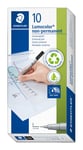 STAEDTLER 311-9 Lumocolor Non-Permanent Pen, Superfine Line Width 0.4mm - Black 