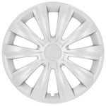 Cartrend cartrend Enjoliveur de roue 'Delta', argent, 15' (38,10 cm)