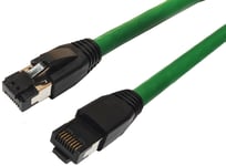 MicroConnect nätverkskabel CAT 8.1, grön 10 meter