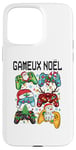 Coque pour iPhone 15 Pro Max Gameux Noël - Cadeau Parfait pour les Gamers Jeux Vidéo