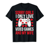 Valentine's Day Shirts Video Games Heart Valentines Day Men T-Shirt