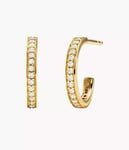 Michael Kors Mercer Link 14k Gold-Plated Mini Huggie Hoop Earings