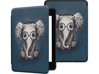 Strado Graphic Case Smart Fodral För Kindle Paperwhite 1/ 2/ 3 (Elephant) Universal