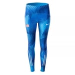 Nike CV0423-406 W NK DF USA Speed TGHT Leggings Femme Photo Blue/(White) Taille XS