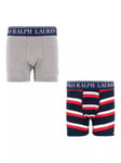 Polo Ralph Lauren Kids' Cotton Blend Boxer Shorts, Pack of 2